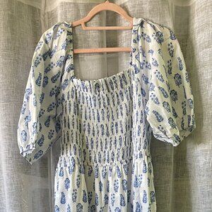 Chic Soul "Under the Hibiscus" Maxi dress, size 3X